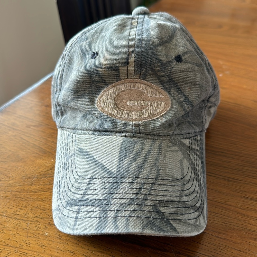 Vintage Georgia camo baseball hat